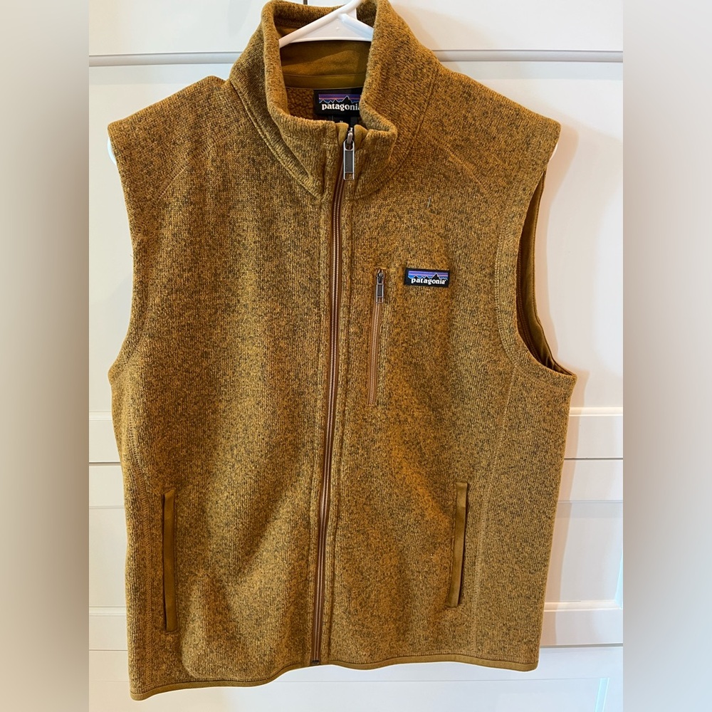 Patagonia Tan Fleece Jacket